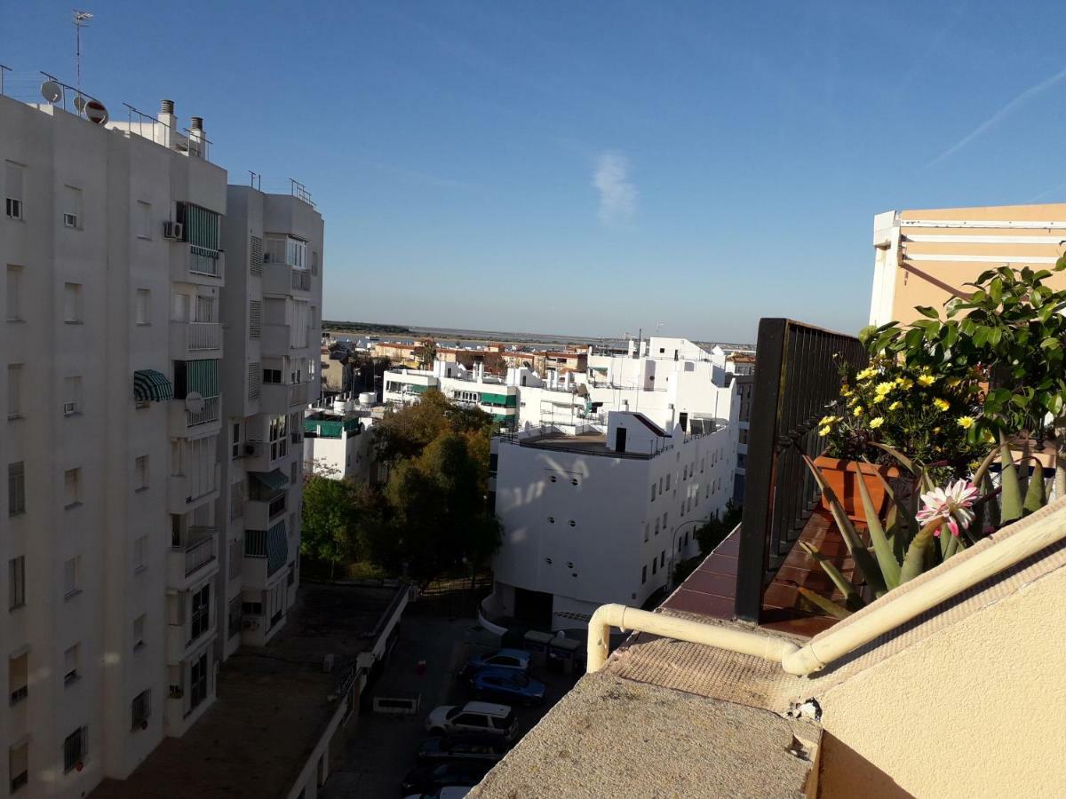Atico Con Espectacular Terraza Con Vistas Magnificas A La Desembocadura Del Guadalquivir Apartment Sanlucar de Barrameda Luaran gambar